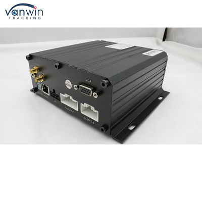 4 Kanal AHD 1080P SD Kart 256G Mobil DVR USB VGA Port ile Kamyon Güvenlik DVR Kaydedici