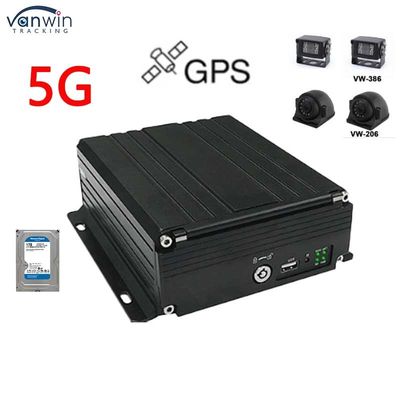 4 Kanal HDD DVR 5G GPS İzleme 1080P HD Moblie DVR Video Sistemi Desteği OEM/ODM Araç Kamyon Otobüs MDVR Araç Kara Kutu