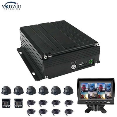 8CH AI ADAS DMS Mobil DVR 4G GPS1080P HD Destek OEM HDD SSD MDVR Kamyon Otobüs Araç Video Kaydedici