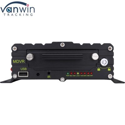 4CH Sabit Disk Mobil NVR 1080P Araç İzleme Sistemi Filo Yönetimi İçin
