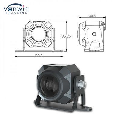 Otomatik Isıtma 1080P IP69 Su geçirmez Sis Karşıtı Araç Kamyon Kamera 180 derece bakış açısı ile