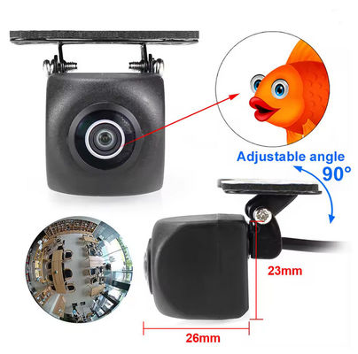 1080P AHD 170° Araba Arka Görünüm Kamerası Araç Ters Siyah Balık Gözü Lens Su geçirmez Gece Görünümü Evrensel