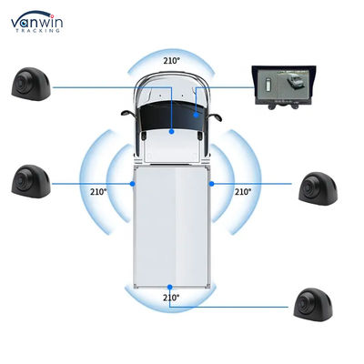 360 Surround Bird View System: Araç, Kamyon, Otobüs Güvenliği Araç Geri Dönüştürme Yardımı
