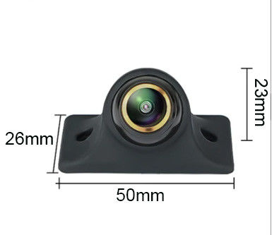 Mini AHD 1080P Su geçirmez Ön Yan Arka Görünüm Kamerası Gece Görüşü 170° Balık Gözü Lens Araç Ters Yedek Kamera