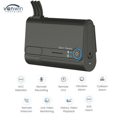 Akıllı Wifi AHD Video Kaydı 4G MDVR Hibrit 4CH Araç Kamerası IPC CMSV6 Uygulama Uzaktan Kumanda Araç Kara Kutu