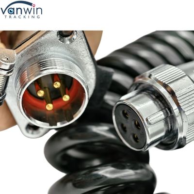 Endüstriyel ve tarımsal izleme sistemleri için 4 Pin Spiral Tel ile pürüzsüz arka görüntü deneyimi