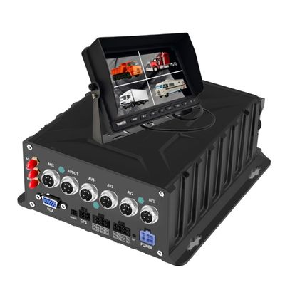 ADAS BSD DMS Fonksiyonlu Çok yönlü 4 Kanallı Mobil DVR Gelişmiş Sürücü Yardım Sistemleri