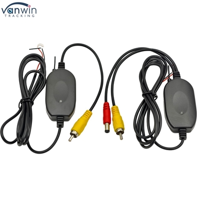 Kablosuz 2.4G RCA Video Sinyal Göndericisi Alıcı Araç Arka Görünüm Geri Kamera için Evrensel 12V