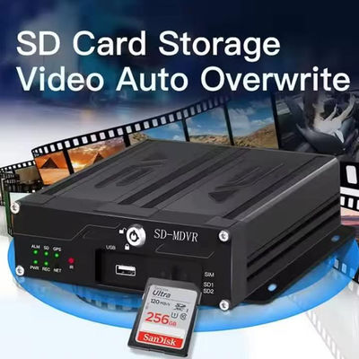 1080P 4 KANAL Mobil DVR 4G SIM WiFi GPS Video Araç Kamyon CCTV Kamera Sistemi DVR