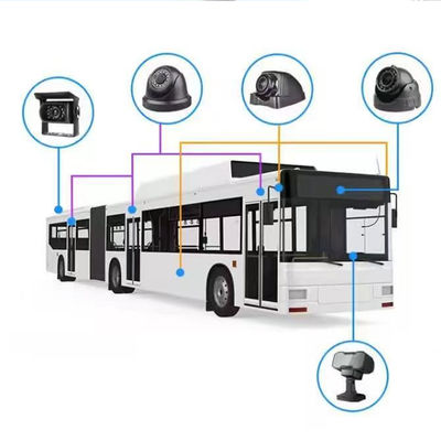 1080P 4 KANAL Mobil DVR 4G SIM WiFi GPS Video Araç Kamyon CCTV Kamera Sistemi DVR