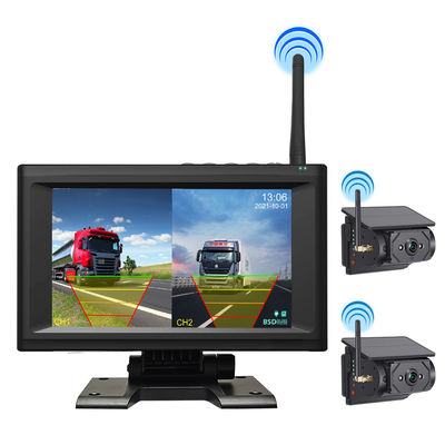 7 İnç Su Geçirmez Ekran 1/2/4CH Kablosuz Otomatik Şarj İzleme Kamera Sistemi