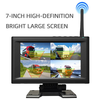 7 İnç Su Geçirmez Ekran 1/2/4CH Kablosuz Otomatik Şarj İzleme Kamera Sistemi