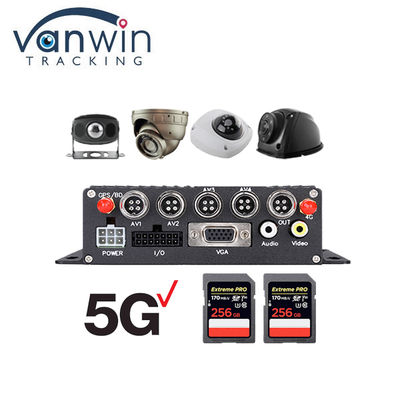 4ch 4G canlı görüntü takibi Sürücü Yorgunluğu İzleme SD mobil cctv DVR ADAS DSM BSD ile