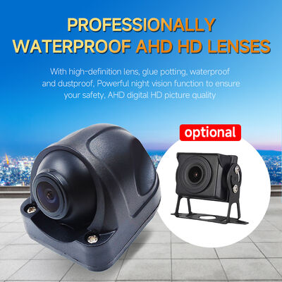 Dört Balık Gözü Kameralı Gece Görüşlü ve Yüksek Kare Hızlı Kayıt Özellikli Ağır Vasıtalar İçin Yapay Zeka MDVR Çevre Görüş Sistemi