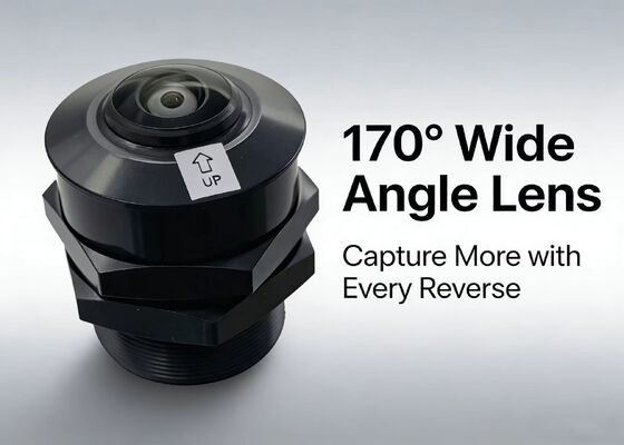 Araç Mini Kamera Lensi Panoramik Kamera 2MP Geniş Açı 180 Derece Lens