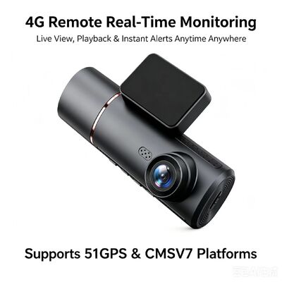 3 kanallı AI 4G Dash Kamera 4K Ön, ADAS & DMS, GPS Takip, 24/7 Park Monitörü