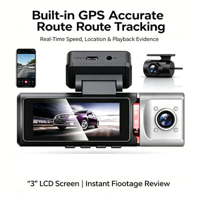 3 Kanal HD DVR Dash Cam 4G 4K Ön 1080P Kabin Arka GPS İzleme ADAS DMS 24/7 Parka Güvenliği için Park İzleyici