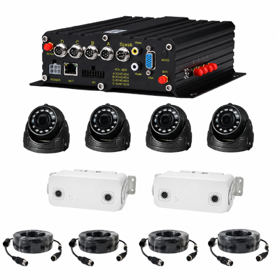 1080P Otobüs Yolcu Sayma MDVR Kamera, 3D Binoküler Otobüs İnsan Sayacı, Yolcu Akışı ve Güvenlik İzleme için GPS Mobil DVR