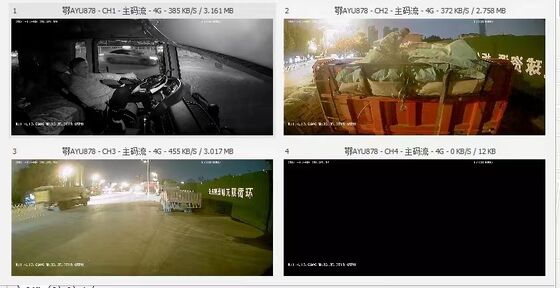 AI Fleet Dashcam 4G LTE ile ADAS DMS BSD Aktif Sürücü Eğitimi ve Risk azaltma Araç Kara Kutusu