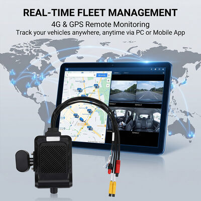 Ticari Araç 4G Dashcam Sistemi - I/O RS232 Periferik Destek ile Hırsızlık Karşıtı GPS WiFi İzleyici