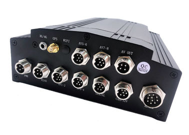 RJ45 3G Mobil DVR Analog Kameralar 4 Kanal 2.5&quot; SATA Dijital Video Kaydedici