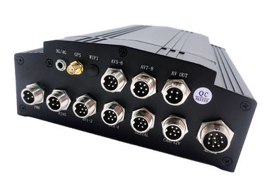 RJ45 4G Mobil DVR Analog Kameralar 4 Kanal 2.5" SATA Dijital Video Kaydedici