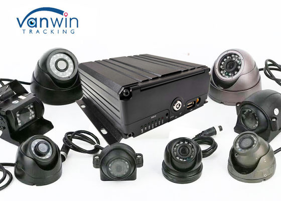 8 Kanal GPS WiFi 4G RJ45 1080N Mobil Araç Otobüs DVR Kamera Video Kaydedici Kit APP/Web/PC Uzaktan Görünüm Video ve İzle