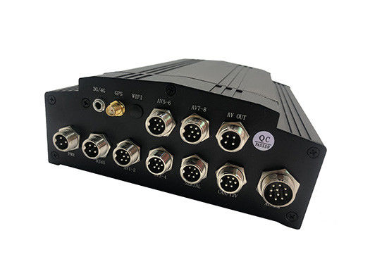 8CH AI ADAS DMS Mobil DVR 4G GPS1080P HD Destek OEM HDD SSD MDVR Kamyon Otobüs Araç Video Kaydedici