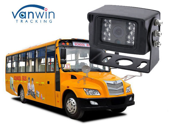 Kamyon / Otobüs için 6W CMOS PAL NTSC Araba Gözetleme Kamerası ONVIF
