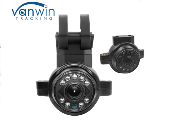 Kamyon için 12V / 24V Araba Güvenlik Kamerası Su Geçirmez Ön Yan Görünüm Gece Görüş Kamerası
