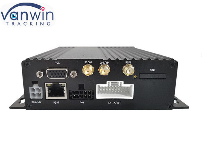 1080P AHD Dual SD güvenlik mobil dvr 4Ch GPS 3g 4g Wifi Otobüs Filosu için