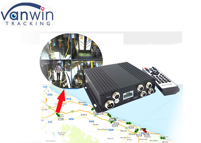 AHD 1080P 4G GPS SD Otobüs araç yolculuk veri kaydedici Wifi Yakıt Seviyesi İzleme İnsan Sayma Sistemi