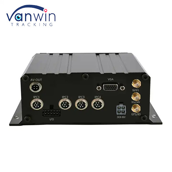 H.264 HDD 1080P 4CH MNVR Kamyon Otobüs Uzaktan 3G 4G GPS WiFi Araç Ağı İzleme Mobil NVR
