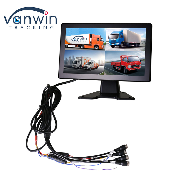 4G Araç Montajlı SD Kart Kaydetme 4 Kanal İzleme ve GPS Konumlandırma ile Tek Bir Makine
