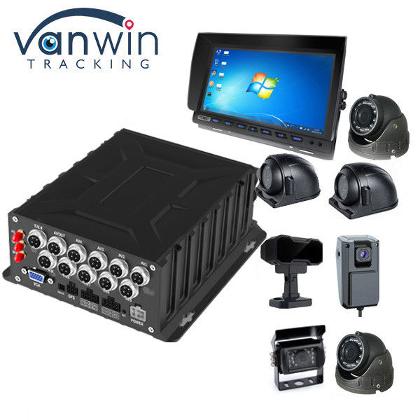 Yeni Geliş 8CH 1080P HDD Hisilicon Çipli Mobil DVR, 4TB HDD depolama desteği, 4G GPS WIFI
