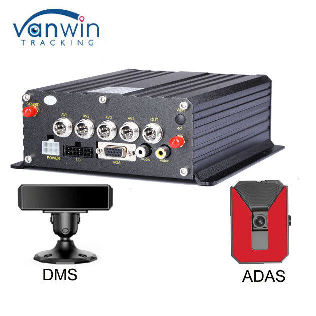 4/8CH 1080P H.265 SD Kart Mobil DVR Yüksek Açıklıklı Video Kaydedici Gerçek Zamanlı Kayıtlar