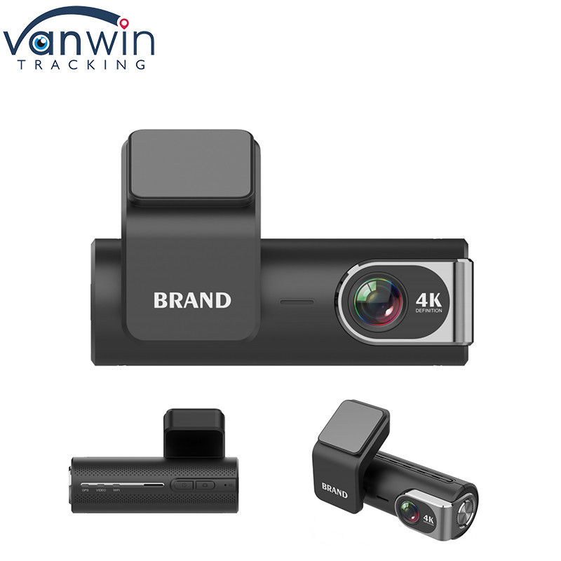 HD 4K Otomobil Video Kaydedici Wifi Dash Cam Kaydedici GPS Araç Güvenlik Kamera