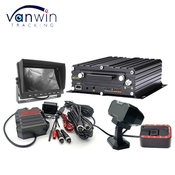 4CH 1080P SD MDVR Gerçek Zamanlı İzleme ve İzleme 4G AI ADAS DMS Otobüs Kamyon CCTV Sistemi için Mobil DVR