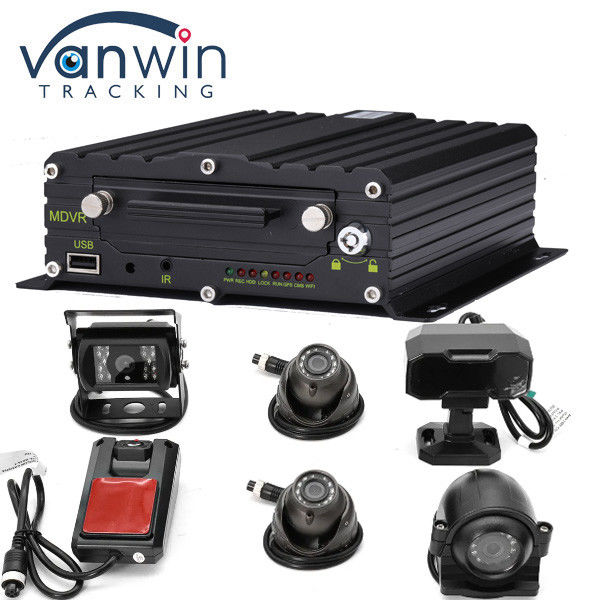 8 kanallı Full HD 1080P AI MDVR Sistemi ADAS DMS otobüsler / kamyonlar için 8 AHD kamerasıyla