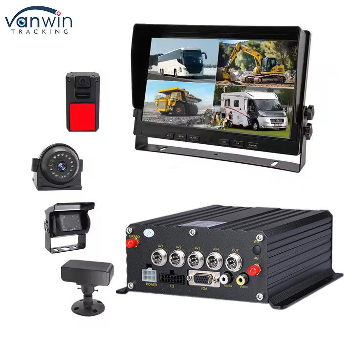 1080N Araç Kara Kutusu 256GB Genişleme ile H.264 Hi3520DV300 İşlemci Mobil DVR