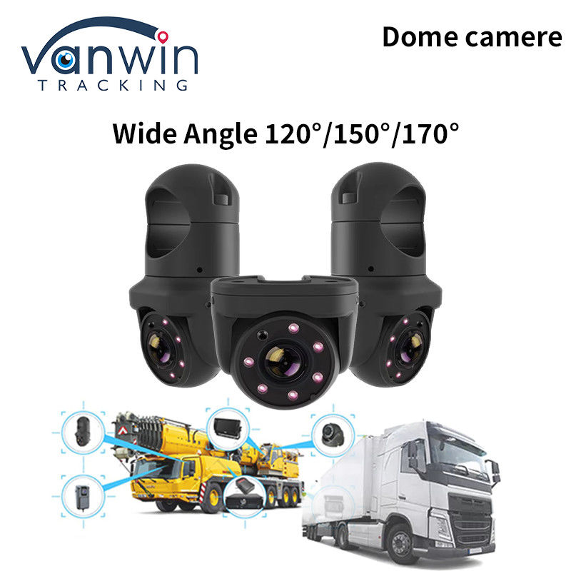 Mini AHD 6 IR Işıklar IP69K Su geçirmez Araç Kubbe Kamera Gece Gözetimi İçin Kamyon Otobüsü İçin