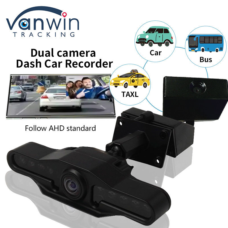 2 Kamera Objektif 2.9 Inç AHD Dash Cam Kaydedici Süper Geniş Açı Çift Objektif Video Kaydedici