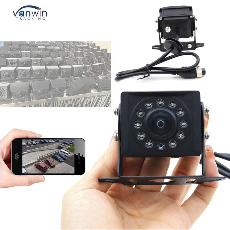 170° Geniş açılı su geçirmez araba kamerası 1080P HD kızılötesi gece görüşü ve özel OEM / ODM desteği
