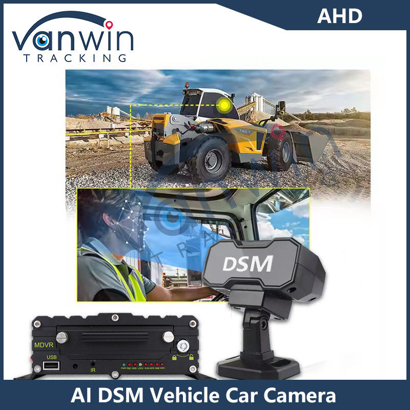 DMS 4G GPS Full HD İzleme Kamyonu Yorgunluk Kamerası Uykuya Karşı Güvenlik Malzemesi Sürücü