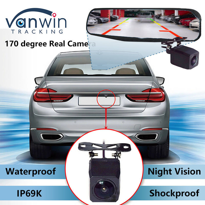 170 derece IP69K Araç Arka Görünüm Kamera Full HD Gece Görünümü CCD Araç Arka Arka Görünüm Kamera