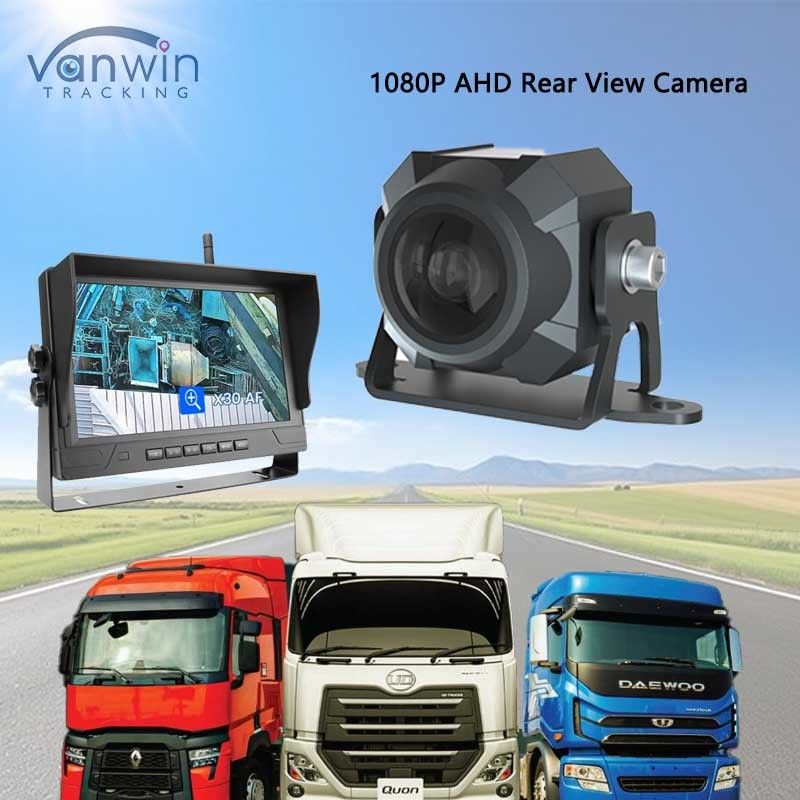 1080P Gece Görünümü Kamerası 180° Geniş Açılı Otobüs İzleme Kamerası Otomatik Dondurma
