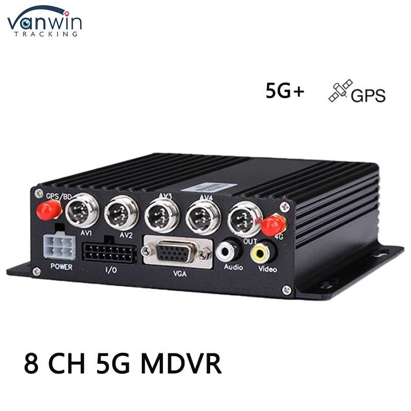 8 Kanal Araç DVR 5G GPS AHD 1080P Kamera SD Kart Video Kaydedici Kamyon Otobüs