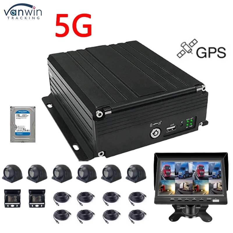 8CH HDD DVR 5G GPS 1080P HD Destek OEM MDVR Video Sistemi Filonun Güvenliği İçin