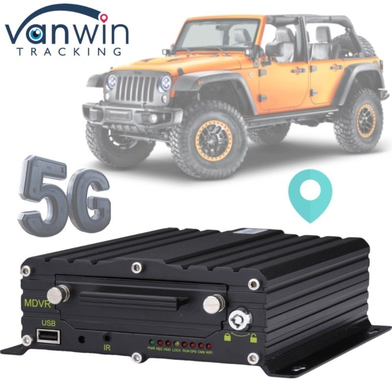 1080P Dört Kanal HDD MNVR 5G GPS ile Araç İzleme Destek OEM Servisi