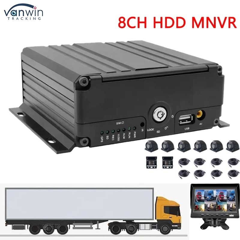 H.264 8 Kanal MNVR 4G WiFi ile Araç Destek OEM için Araç GPS İzleyici